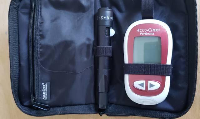 Divers testeur de glycémie