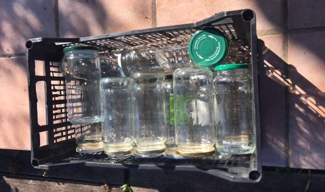 Divers un lot de bocaux