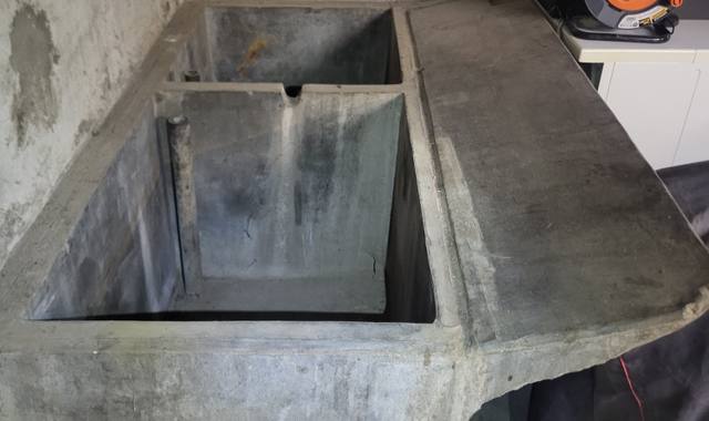 Divers lavoir béton double bacs