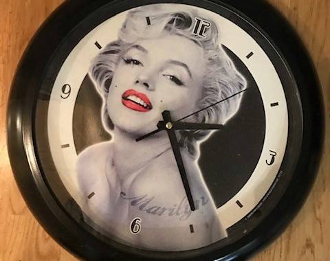 Divers pendule Marilyne Monroe