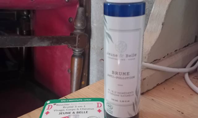 Divers vaporisateur "Brume anti pollution "