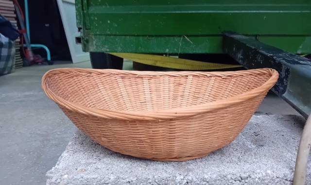 Divers panière en osier