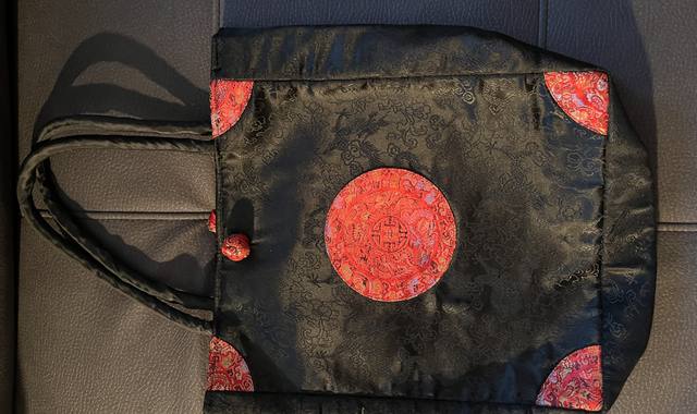 Divers tote bag imprimé asiatique