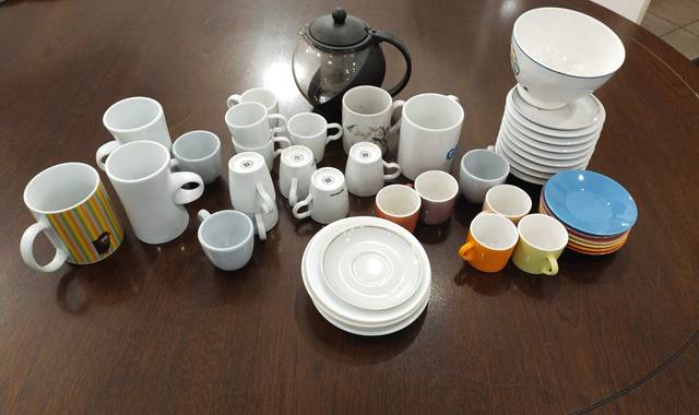 Divers divers tasses