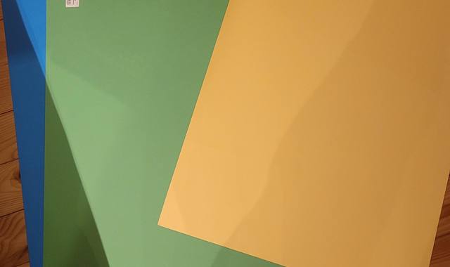 Divers feuilles couleur