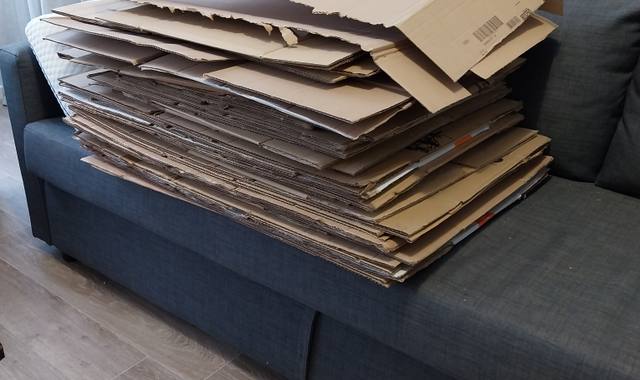 Divers 45 cartons pour déménager