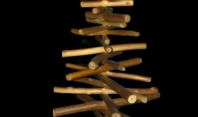 Divers sapin de Noël en bois