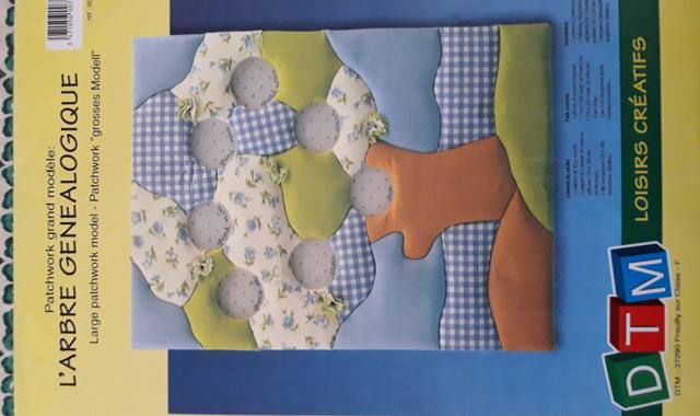 Divers kit "L'Arbre Généalogique" en patchwork