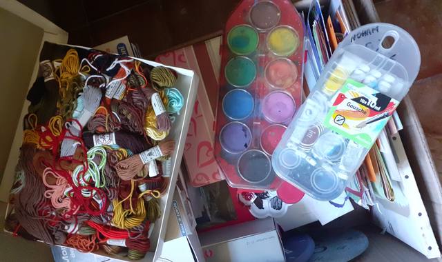 Divers gros lots travaux manuels