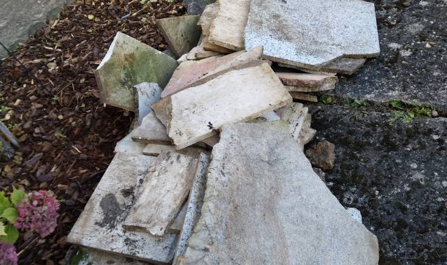 Divers plaques de marbre