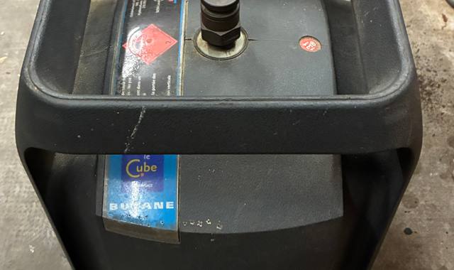 Divers bouteille de gaz