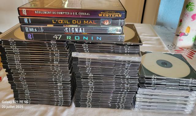 DVD, Film, Cinéma lot de fims DVD , CD musicaux