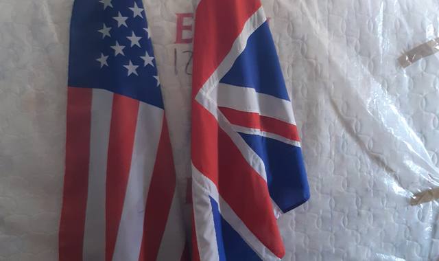 DVD, Film, Cinéma drapeaux américain et britannique