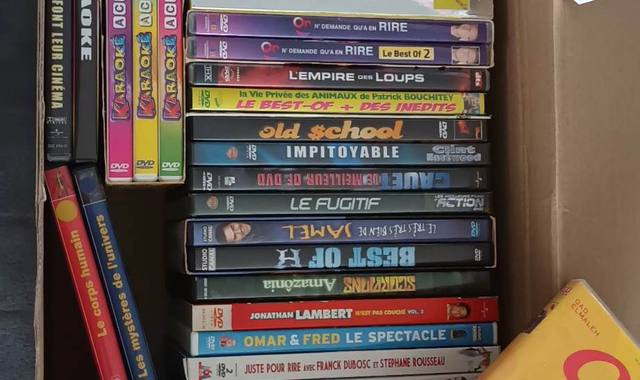 DVD, Film, Cinéma urgent avant décheterie donne lot de dvd divers