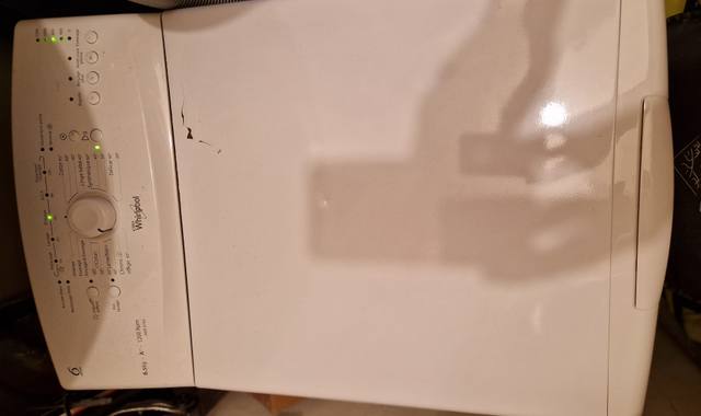 Electroménager lave-Linge ouverture dessus