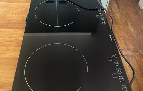 Electroménager plaque induction double foyer