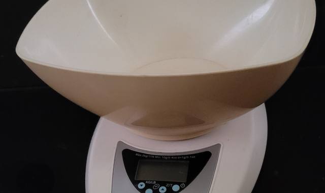 Electroménager balance de cuisine