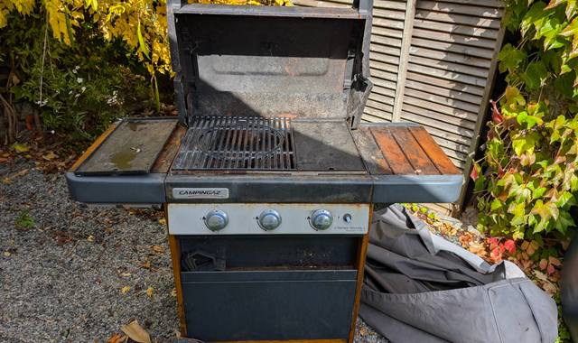 Electroménager barbecue à gaz