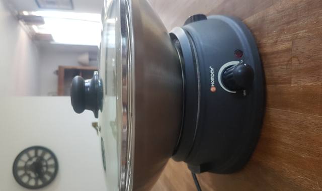 Electroménager wok electrique