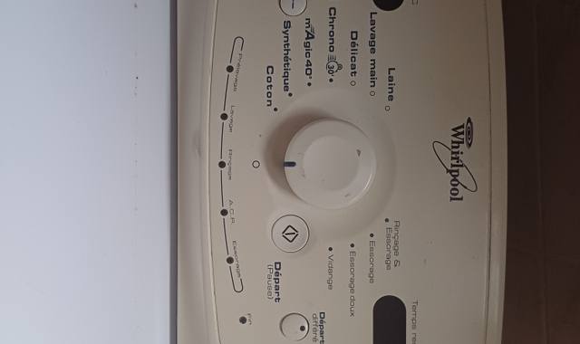 Electroménager lave linge