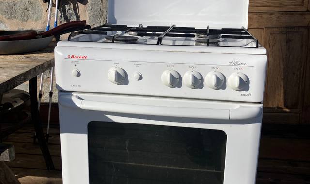 Electroménager cuisiniere Gaz Brandt