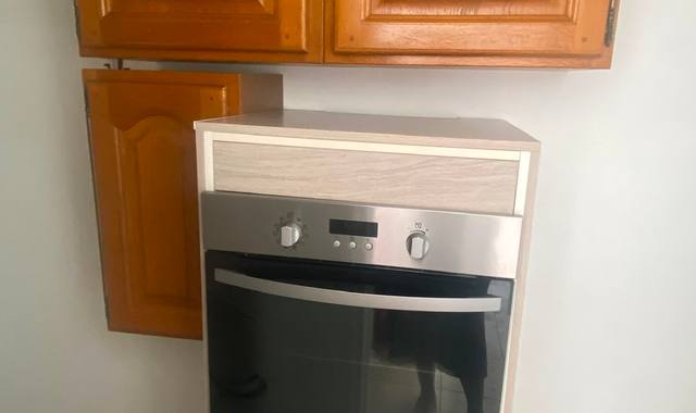 Electroménager four Faure, meuble encastrable et meuble haut en bois