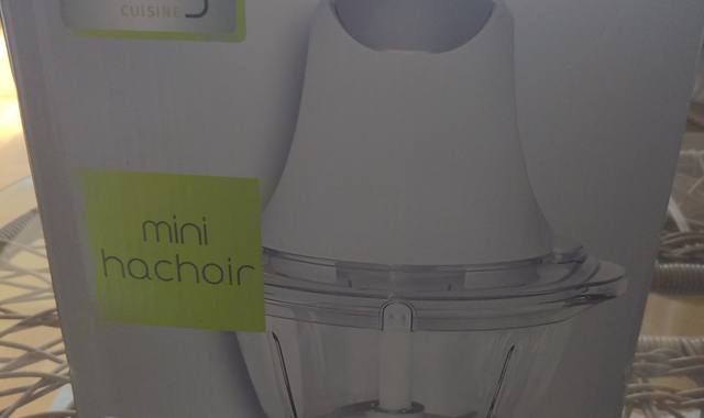 Electroménager mini hachoir 1,2 L