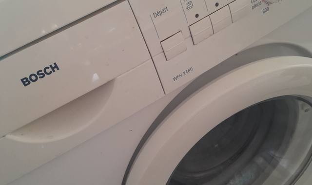 Electroménager lavelinge bosch