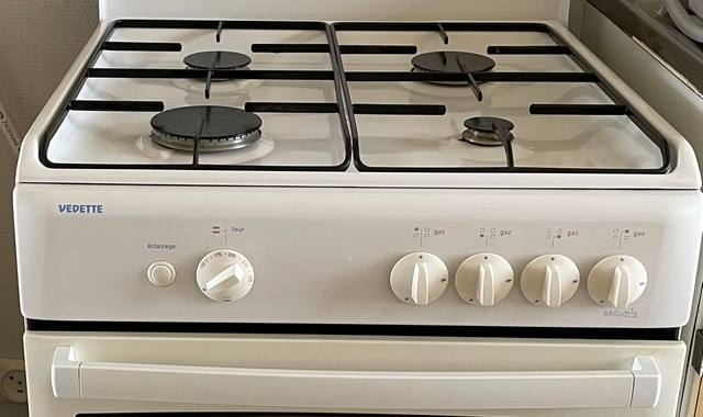 Electroménager cuisinière Gaz de ville