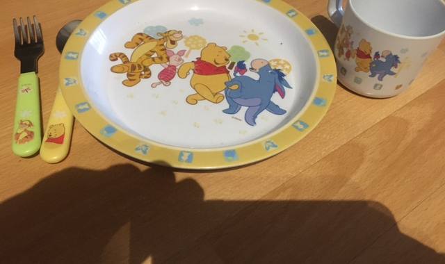 Equipements pour Bébé, Enfants, Puériculture set de couverts pour enfant Winnie l 'ourson