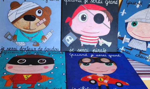 Equipements pour Bébé, Enfants, Puériculture toiles déco enfant