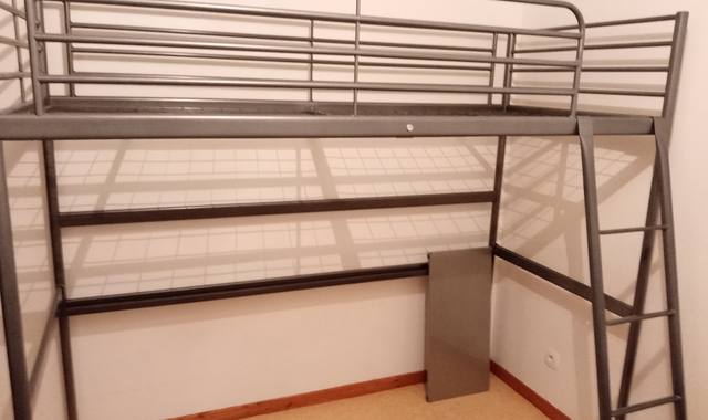 Equipements pour Bébé, Enfants, Puériculture lit Mezzanine gris Alu