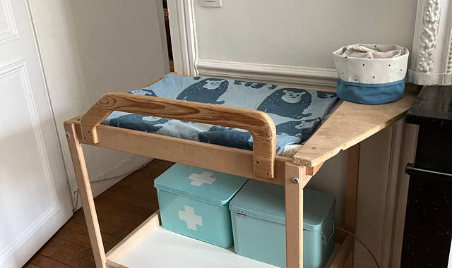 Equipements pour Bébé, Enfants, Puériculture table a langer en bois