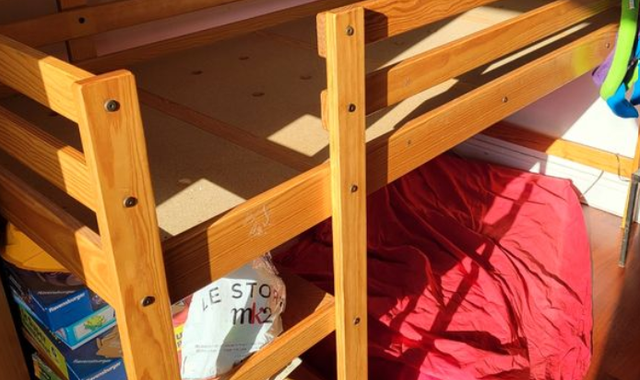 Equipements pour Bébé, Enfants, Puériculture lit mezzanine mi hauteur (pas de livraison) et matelas 90 par 190