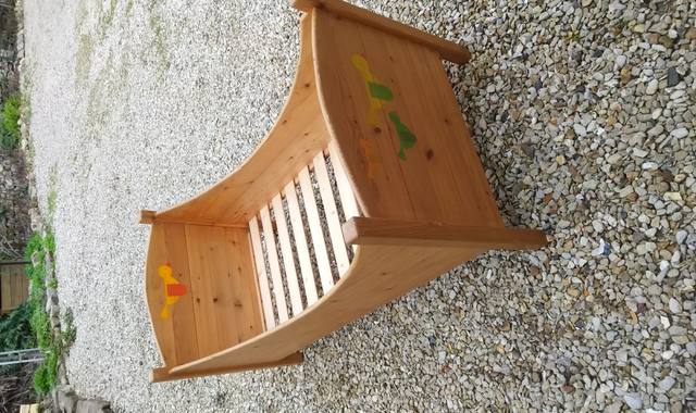 Equipements pour Bébé, Enfants, Puériculture lit bébé en bois