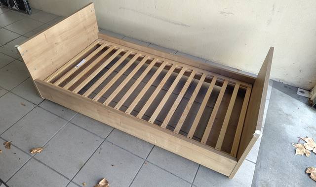 Equipements pour Bébé, Enfants, Puériculture lit enfant en bois 70 x 140 cm – Très bon état