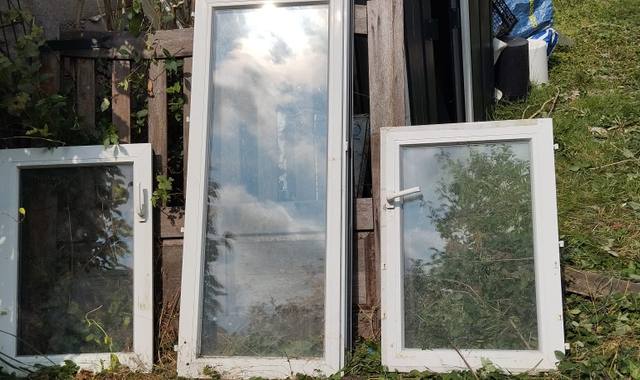 Ferraille, métaux divers fenêtres pvc blanc double vitrage anti-bruit / sans cadre