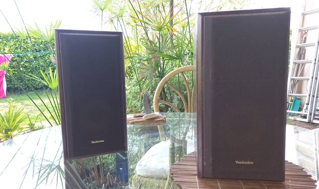 HiFi, Video, Photo 2 enceintes TECHNICS