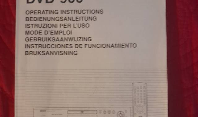 HiFi, Video, Photo une notice DVD 900 DENON