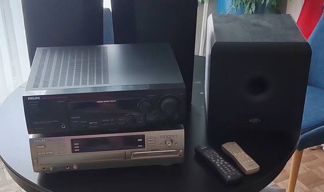 HiFi, Video, Photo ensemble hi-fi 5.1 et platine cd 3+1