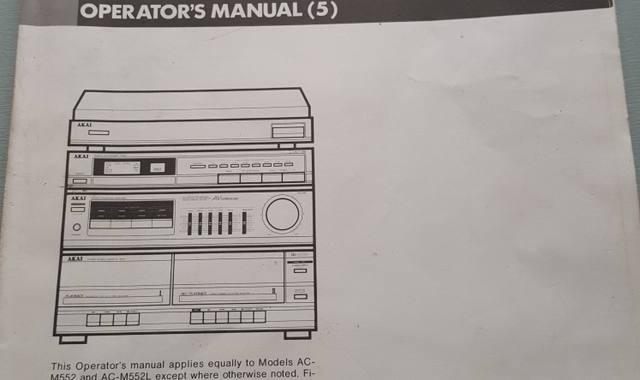 HiFi, Video, Photo chaine hifi compacte AKAI