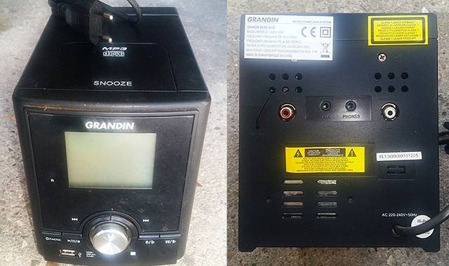 HiFi, Video, Photo micro chaîne hi-fi Grandin CD FM USB MP3 h-s