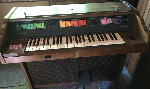 Instruments de musique orgue kimball modèle caravan