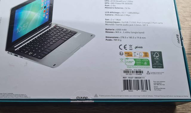 Informatique notebook Silver marque Danew