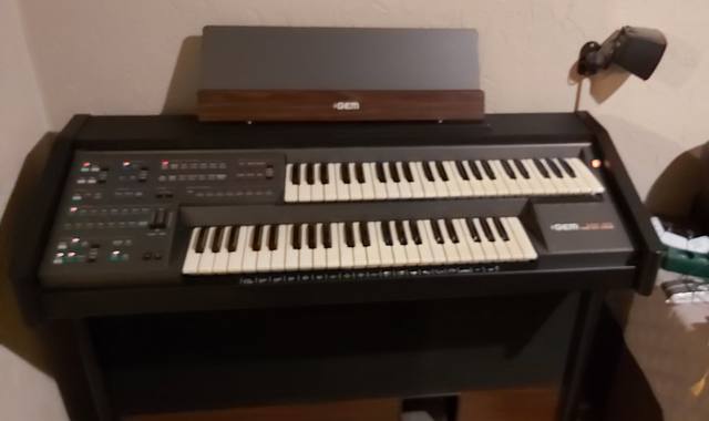 Instruments de musique orgue électronique 2 claviers