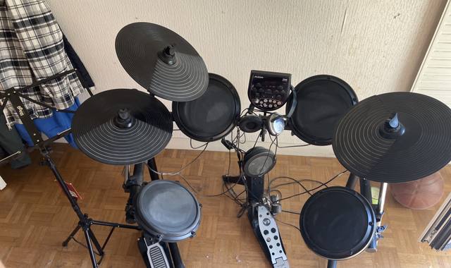 Instruments de musique batterie Alesis DM6 complète en bon état