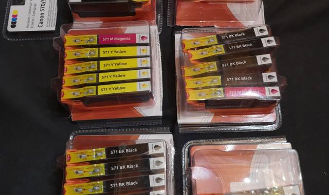 Informatique cartouches compatibles  canon 570/571 imprimante canon 5750