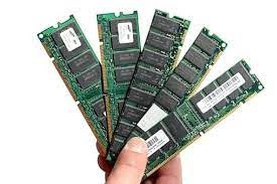 Informatique barrettes de mémoire
