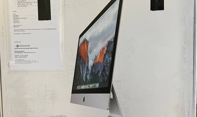 Informatique Apple iMac 27" 5K (fin 2015) en parfait état