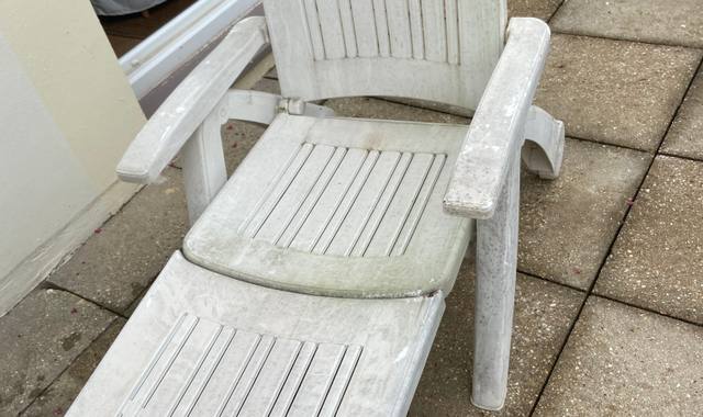 Jardinage chaise longue jardin